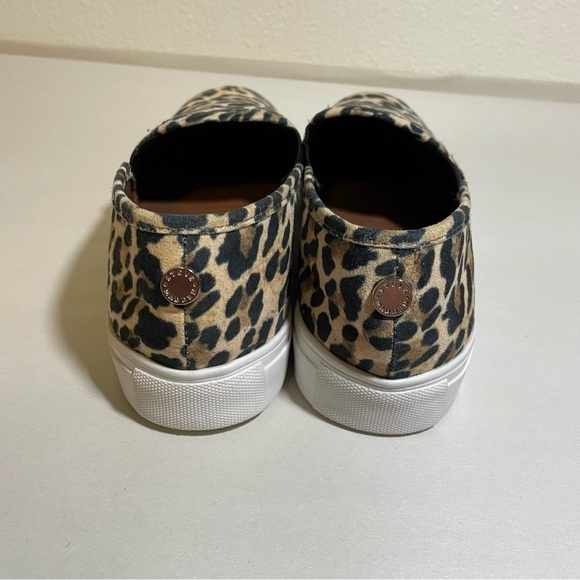 STEVE MADDEN Leopard Cheetah Print Slip On Loafer Shoes - Picture 6 of 8